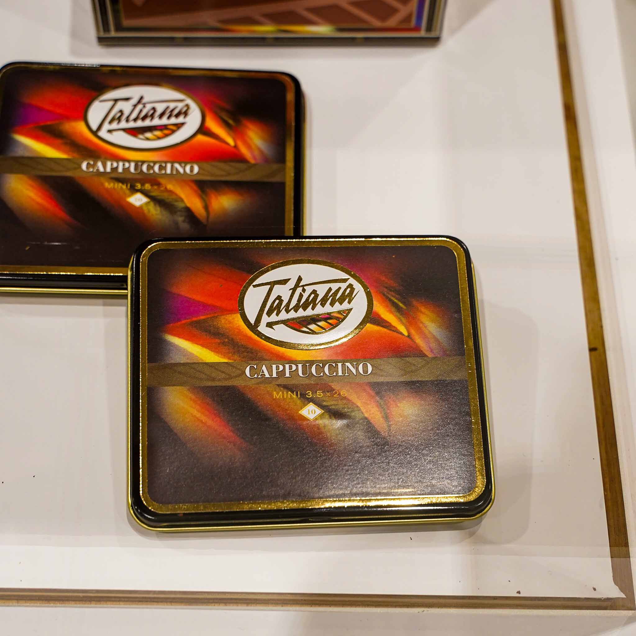 Miniature Cappuccino 5/10 Tin, , cigars